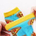 Jeasona Kids Socks Food Gifts for Kids Cute Funny Food Socks 5 Pairs