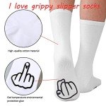 BVIELOY Show off Funny Colorful Novelty Socks ，Gag Christmas Gifts for Men and Women New Year