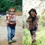 DEAFRAIN Kids Sunglasses for Polarized Boys Girls Child Toddler Baseball Sport Rubber Sun Glasses Age 3-7