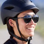 goodr Operation: Blackout Polarized Aviator Sunglasses for Men & Women, Large Sized (Mach G), Black Solid Frame with Black Non-Reflective Glare Reducing Lenses, UV400 Protection, No Slip, No Bounce