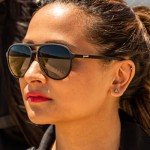 goodr Operation: Blackout Polarized Aviator Sunglasses for Men & Women, Large Sized (Mach G), Black Solid Frame with Black Non-Reflective Glare Reducing Lenses, UV400 Protection, No Slip, No Bounce