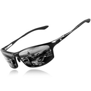 BIRCEN Polarized Mens Sunglasses: UV Protection Sports Shades for Men Women Sport Driving with Al-Mg Frame