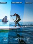 BIRCEN Polarized Mens Sunglasses: UV Protection Sports Shades for Men Women Sport Driving with Al-Mg Frame