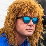 goodr Mick & Keith's Midnight Ramble Polarized Sunglasses for Men & Women, Medium Sized (OG), Black Solid Frame with Blue Mirrored Reflective Lenses, UV400 Protection, No Slip, No Bounce