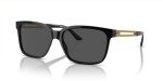 Versace Man Sunglasses Black Frame, Grey Lenses, 58MM