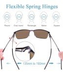 CARFIA Metal Mens Sunglasses Polarized UV400 Protection for Driving Fishing Hiking Golf Everyday Use