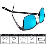 CARFIA Metal Mens Sunglasses Polarized UV400 Protection for Driving Fishing Hiking Golf Everyday Use