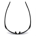 JULI Sports Polarized Sunglasses for Men Women Tr90 Rimless Frame for Running Fishing Golf Surf Driving(Blue)