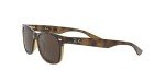 Ray-Ban Kids' RJ9052S New Wayfarer Square Sunglasses, Havana/Dark Brown, 48 mm