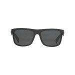 HUK, Polarized Lens Eyewear with Performance Frames, Fishing, Sports & Outdoors Sunglasses Panto, (Clinch) Gray/Matte Black, Medium/Large