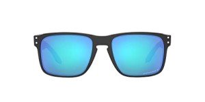 Oakley Men's OO9102 Holbrook Square Sunglasses, Black Ink/Prizm Sapphire Polarized, 57 mm