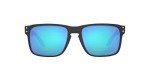 Oakley Men's OO9102 Holbrook Square Sunglasses, Black Ink/Prizm Sapphire Polarized, 57 mm