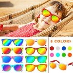 OLIKER Kids Sunglasses Bulk,24Pack Kids Sunglasses with UV400 Protection,Kids Sunglasses Party Favors,for Boys Girls Age 3-8