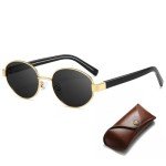 SUNGAIT Retro Polarized Sunglasses Womens Trendy Style Sun Glasses Oval Classic Shades Sunglasses UV400 Protection SGT8800JKHU