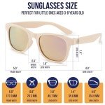 BABY SUNNIES Polarized Kids Sunglasses for Boys & Girls - Eye Safe Toddler Sunglasses - UV Protection for Kids