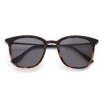 Foster Grant Men's Marli Polarized for Digital Sunglasses, Tortoise and Matte Black, 50mm US
