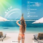 Myiaur Polarized Sunglasses for Women 2024, Trendy Retro Shades with UV400 Protection Butterfly Decors (2 Pack)