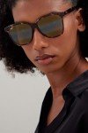 Maui Jim Women's Liquid Sunshine Polarized Fashion Sunglasses, Tokyo Tortoise/HCL® Bronze, Medium