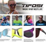 Tifosi Swank Sunglasses (Avant Clear/Smoke Bright Blue Mirror Lenses)
