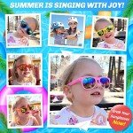GINMIC Kids sunglasses bulk, Kids Sunglasses Party Favor, 24Pack Neon Sunglasses with UV400 Protection for Kids, Boys and Girls Age 3-8, Goody Bag Favors, Great Gift for Pool, Birthday Party Supplies
