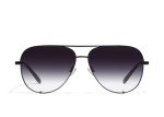 Quay - Sunglasses for Men & Women, Aviator Lenses with UV Protection, Oversized Sunglasses (High Key Extra Large, Black)