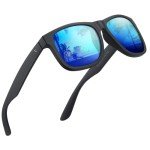 VELAZZIO Mens Sunglasses Polarized with UV400 Protection, Fits for Women Fashion Driving, Fishing, Sports, Beach, Golfing