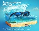 VELAZZIO Mens Sunglasses Polarized with UV400 Protection, Fits for Women Fashion Driving, Fishing, Sports, Beach, Golfing