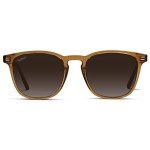 WMP Eyewear - Men's Polarized Modern Rounded Square Sunglasses
