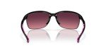 Oakley Women's Oo9191 Unstoppable Rectangular Sunglasses, Polished Black/Rose Gradient Polarized, 65 mm