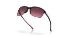 Oakley Women's Oo9191 Unstoppable Rectangular Sunglasses, Polished Black/Rose Gradient Polarized, 65 mm