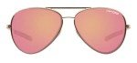 Tifosi Optics Shwae Aviator Sunglasses (Gold, Pink Mirror)