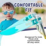 Bluey Toddler Sunglasses - Comfortable UV-Protective Sunglasses for Toddlers with Soft Carrying Case - Official Bluey Accessory & Gift