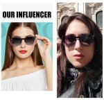 DUCO Polarized Sunglasses for Women Retro Round Women's Sunglasses Classic Vintage UV400 Shades DC1230