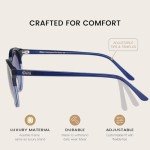 DUCO Polarized Sunglasses for Women Retro Round Women's Sunglasses Classic Vintage UV400 Shades DC1230