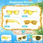 Kids Sunglasses Party Favors - Boys Girls Valentines Day Gifts, Neon Sunglasses with UV 400 Protection for Kids Classroom Favors Birthday Goodie Bags Stuffers - 16 Packs