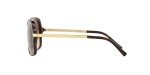 Michael Kors Women's MK2024 Adrianna I Square Sunglasses, Dark Tortoise/Brown Gradient, 57 mm