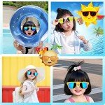 Kids Sunglasses Bulk,24 Pack Sunglasses Kids Party Favors for Kids Age 4-8-12,Multicolor Neon Sunglasses with UV400 Protection Pool Party Toys,Goody Bag Stuffers,Summer Toys for Boys and Girls