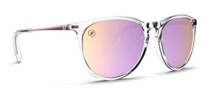 Blenders Eyewear North Park – Polarized Sunglasses – Classic Shape, Mixed Metal Frame – 100% UV Protection – For Women – Aspen Rose