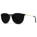 WearMe Pro Women's Round Sunglasses with Polarized UV Protection, Trendy Retro Designer Style