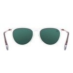 Blenders Eyewear North Park – Polarized Sunglasses – Classic Shape, Mixed Metal Frame – 100% UV Protection – For Women – Aspen Rose