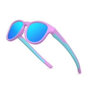 ACBLUCE Girls Sunglasses for Kids Polarized Sports Teen Youth Children Softball Outdoor Running Cycling Fishing Glasses Age 5-13