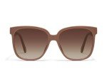 Quay - Womens Sunglasses, Square Lenses with UV Protection, Oversized Sunglasses (Wide Awake, Brown)
