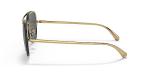 Versace VE2231 60mm Non-Polarized Aviator Sunglasses for Women – Gold Metal Frame with Gold Temples, 100% UV Protection, Lightweight & Comfortable Sunglasses, eShades Eyewear Kit Included