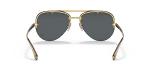 Versace VE2231 60mm Non-Polarized Aviator Sunglasses for Women – Gold Metal Frame with Gold Temples, 100% UV Protection, Lightweight & Comfortable Sunglasses, eShades Eyewear Kit Included