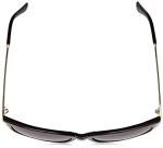 GUESS womens Classic Sunglasses, Shiny Black, 56 17 135 US