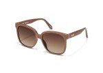 Quay - Womens Sunglasses, Square Lenses with UV Protection, Oversized Sunglasses (Wide Awake, Brown)