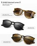 SUNGAIT Premium Vintage Round Sunglasses for Women Men Classic Retro Trendy Style
