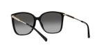 Michael Kors MK2169 Avellino Square Sunglasses, Black/Dark Grey Gradient, 56 mm