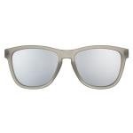 goodr Going to Valhalla...Witness! Polarized Sunglasses for Men & Women, Medium Sized (OG), Dark Gray Translucent Frames with Chrome Mirrored Reflective Lenses, UV400 Protection, No Slip