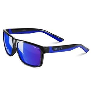Kids Sunglasses for Boys Girls Polarized Child Teen Youth Sport Baseball Running Travel Beach Blue Glasses for Age 6 7 8 9 10 11 12